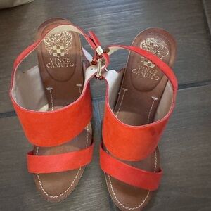 Vince Camuto Women's Bold Red Sandals